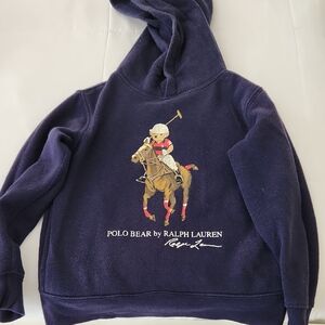Used Ralph Lauren Polo Bear Hoodie